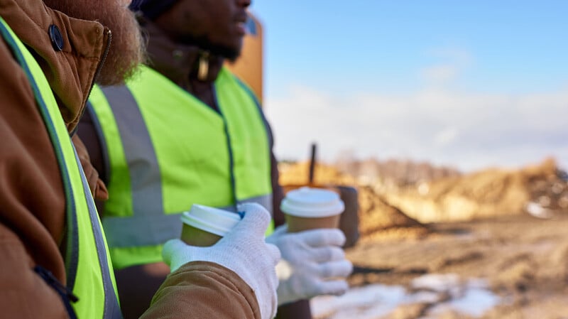 Overtime Combat the Cold Coffee Construction